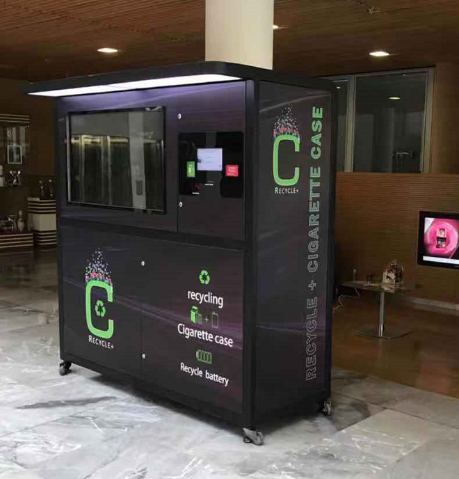 najnowsza sprawa firmy na temat RVM Reverse Recycling Maszyna vendingowa na lotnisko